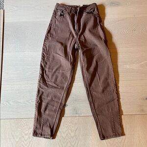 H&M brown jeans